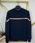TOMMY HILFIGER SIGNATURE STRIPE WITH LOGO SWEATSHIRT
